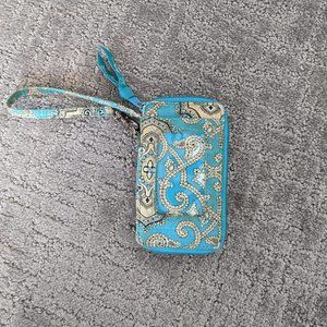Vera Bradley Zip ID Wristlet